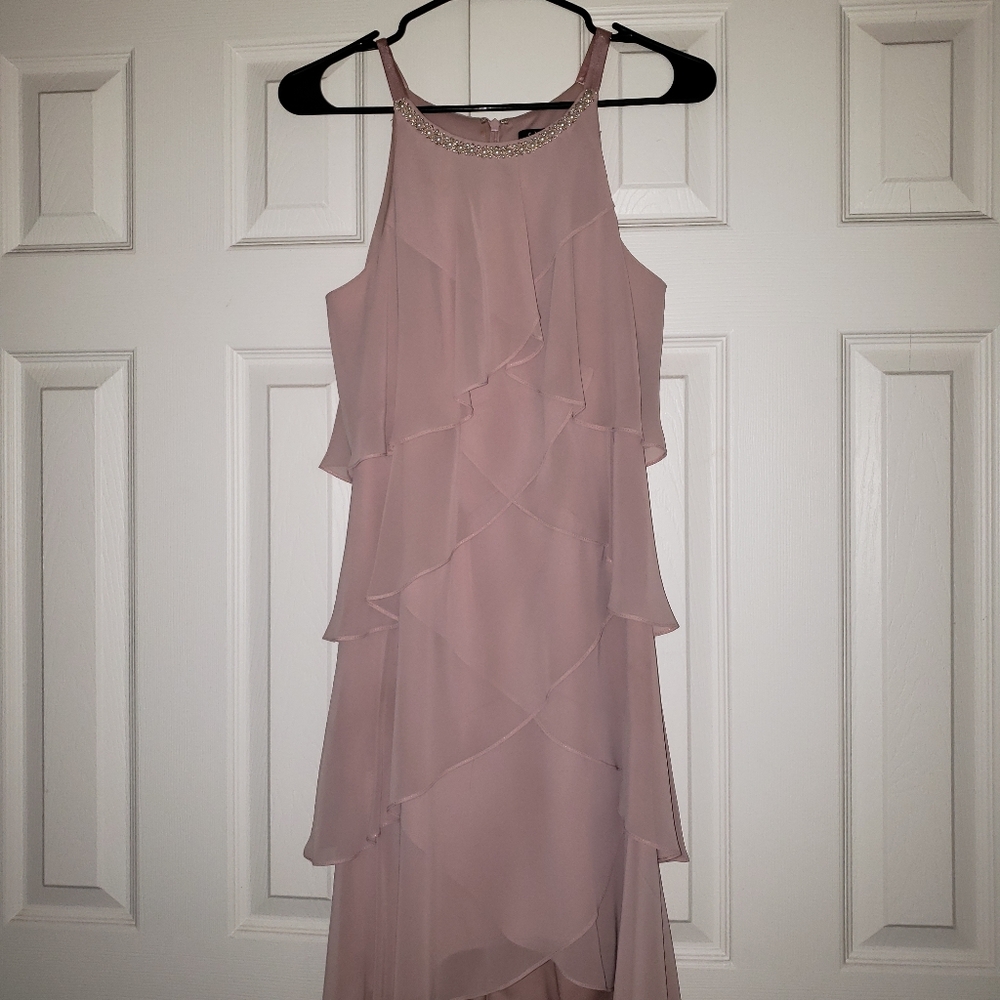 S.L. Fashions | Pink Ruffle Dress | size 6